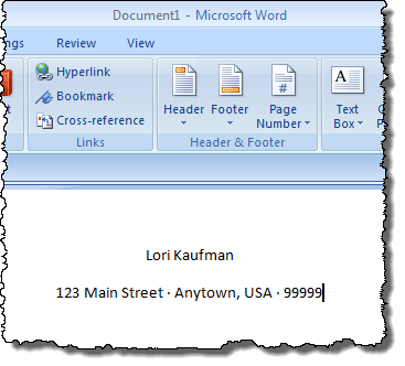 Inserting a box around text in word 2016 for mac